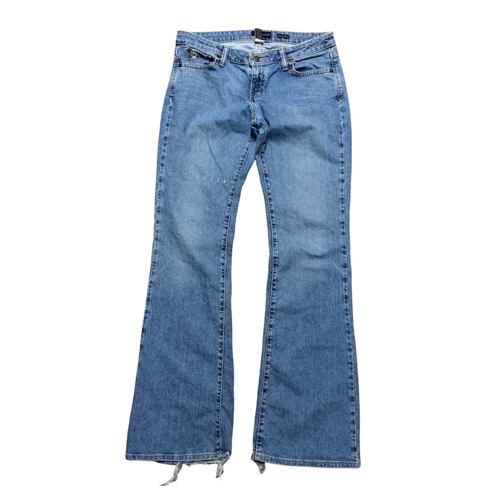Vintage 2000s Women’s Aeropostale Stretch Flare Blue Denim Jeans Size 10